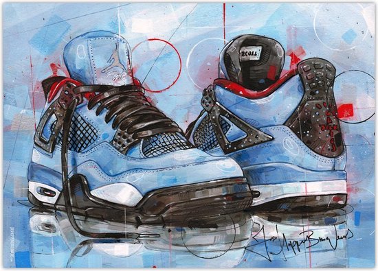 Nike air Jordan 4 Travis Scott cactus jack poster (70x50cm)