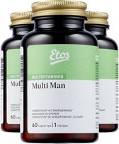 Etos - Multivitaminen - Man  - 180 tabletten
