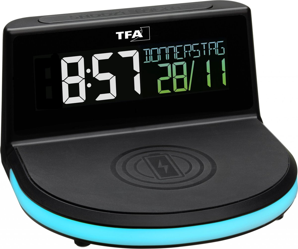 TFA Charge-It Wireless wekker 60.2028.01