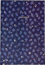 Melli Mello Journal Notebook - Notitieboek A4 Hardcover - Gebonden Notitieblok met Lijnbedrukking - Shine Bright - 21x30x2 cm