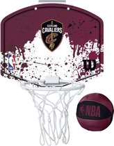 Wilson NBA Team Mini Hoop Cavaliers - bruin - maat Mini