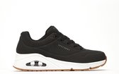 Skechers Uno Stand On Air Sneakers Zwart/Wit Dames - Maat 39