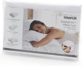 TEMPUR® Ombracio Hoofdkussensloop - Wit - 100% Katoen - 3 jaar garantie