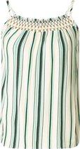 YESTA Leana Top - Jungle Green/MultiCo - maat 3(52)
