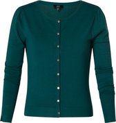 YESTA Vlora Vest - Deep Teal - maat 2(50)
