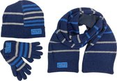 Winterset 3-delig - Junior Denim - Blauw - Maat 110-116
