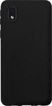 BMAX Essential matte case geschikt voor Samsung Galaxy A01 Core Hoesje / Dun en beschermend telefoonhoesje / Case / Beschermhoesje / Telefoonhoesje / Hard case / Telefoonbescherming - Zwart