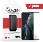 2-pack BMAX geschikt voor Xiaomi Mi 11 Glazen Screenprotector - Full Cover gehard glas - Beschermglas - Tempered Glass - Glasplaatje - Zwart