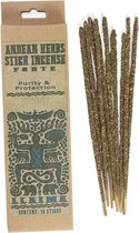 Vegan wierookstokjes 'Purity & Protection', Andeskruiden, Prabhuji's Gifts, 10 sticks