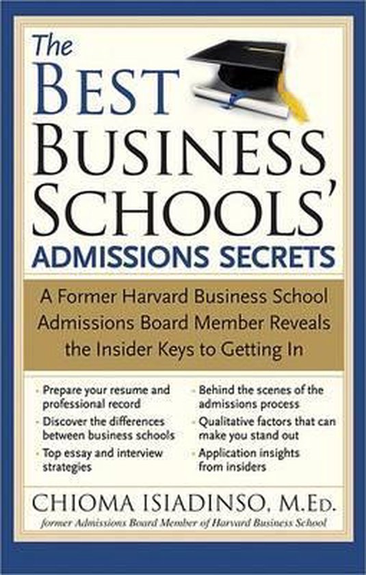 The Best Business Schools' Admissions Secrets - cover