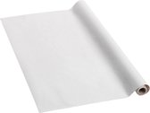 Witte kraft pakpapier cadeaupapier inpakpapier - 10 meter x 100 cm - 2 rollen
