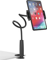 Tablet Houder Flexibel – Smartphone Standaard Universeel - Statief geschikt voor Bureau Tafel en Bed – Zwart