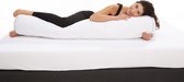 Sleeptech® Zwangerschapskussen - Body Pillow - Lichaamskussen - 140 cm - Voedingskussen - Zijslaapkussen - Sluimerrol - Afneembaar hoes