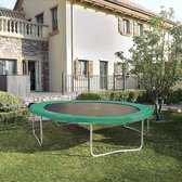 SONGMICS randafdekking trampoline-veiligheidskussen, reserve, diameter 244 cm, UV-bestendig, ripstop, standaardmaat, Roze