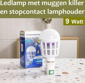 Muggenlamp - muggenvanger - violet licht - LED lamp - muggen killer - 9W