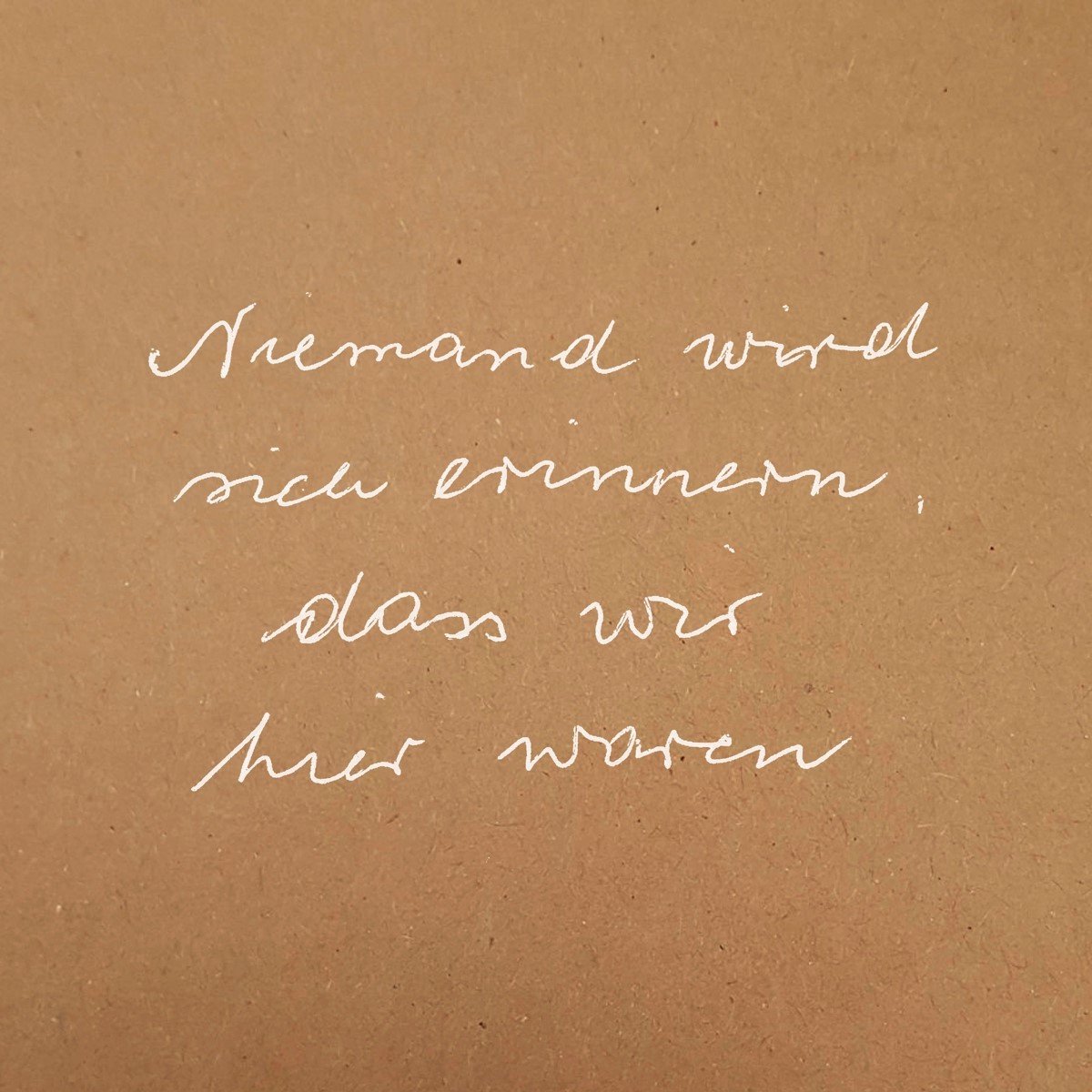 Viech - Niemand Wird Sich Erinnern, Dass Wir Hier Waren (CD)