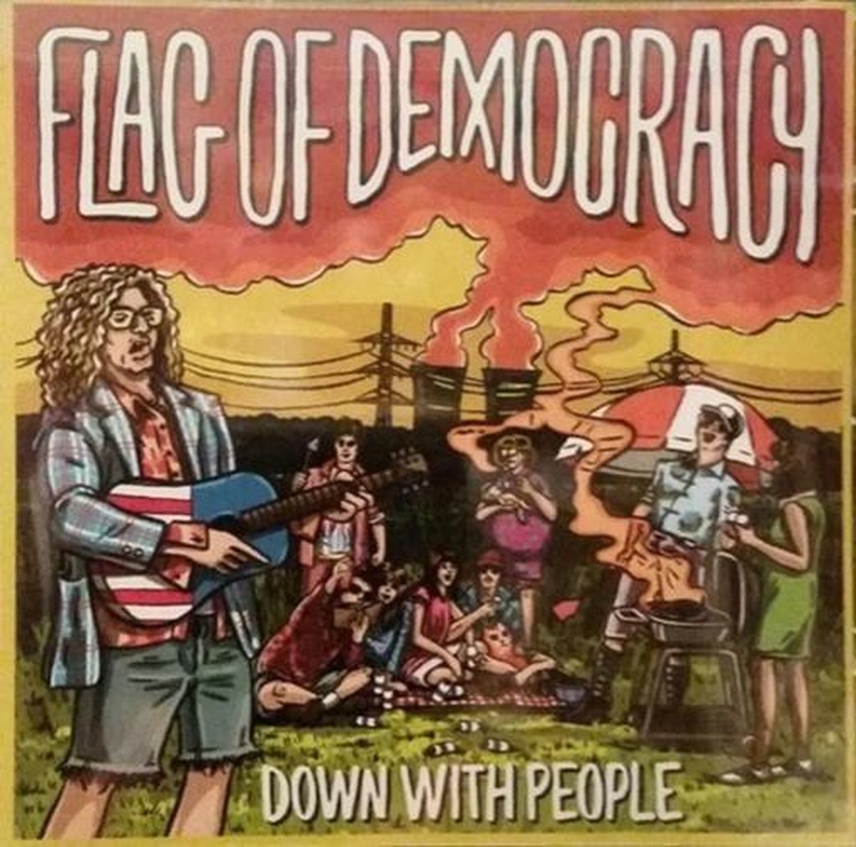 Flag Of Democracy - Down With People + Schneller! (CD)