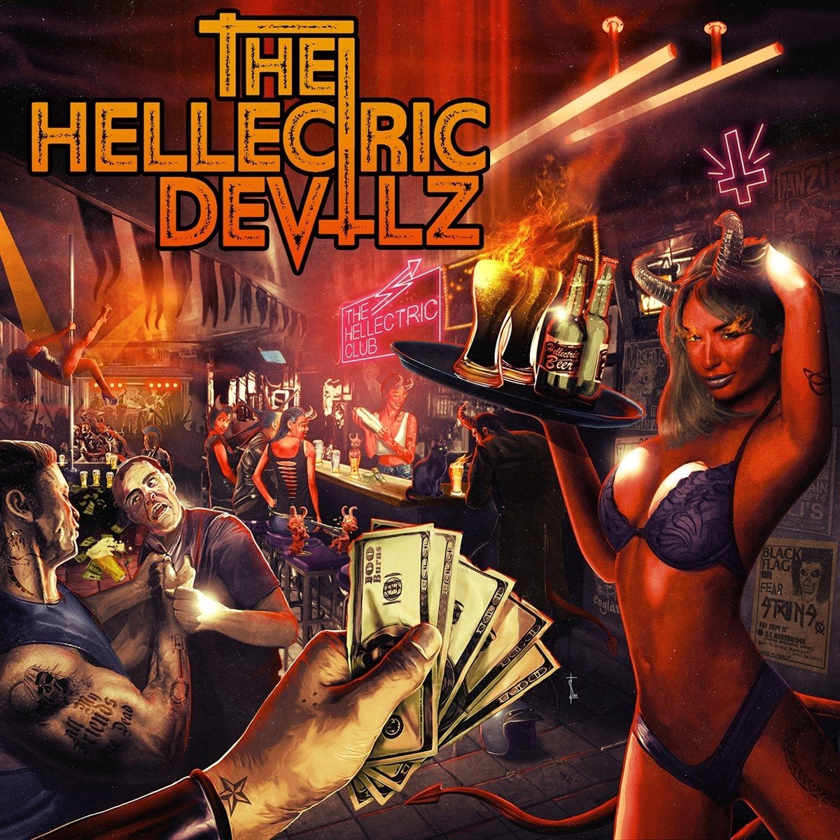 The Hellectric Devilz - The Hellectric Club (CD)