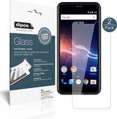 dipos I 2x Pantserfolie helder compatibel met Vertex Impress Click 3G 2018 Beschermfolie 9H screen-protector