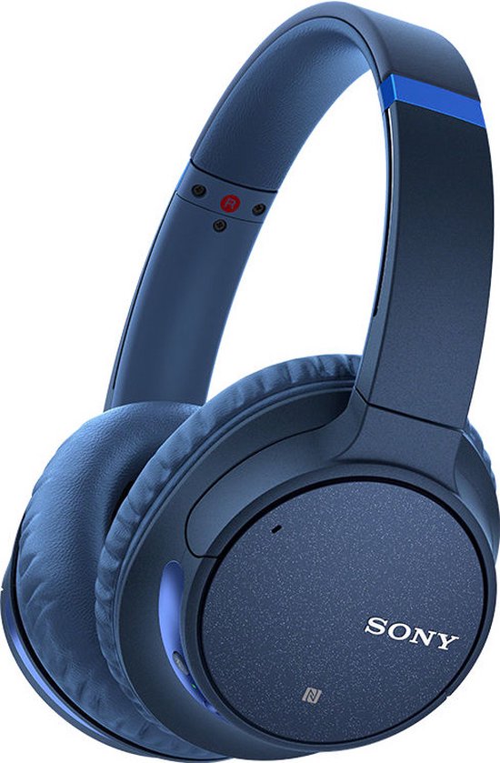 Sony WH-CH700N - Draadloze Bluetooth over-ear koptelefoon met Noise Cancelling - Blauw