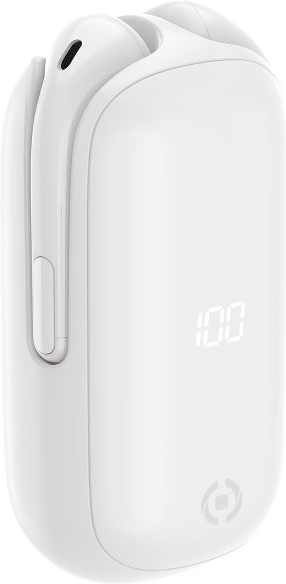 Celly Slide1 Headset Draadloos In-ear Oproepen/muziek Bluetooth Wit
