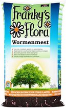 Frankys Flora - Wormenmest - 35 liter - Humus - Compost - Bodemverbetering