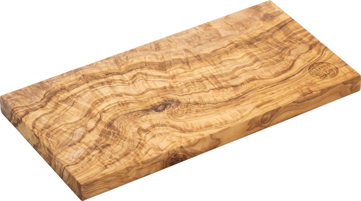Ottimo - Snijplank - 30x15cm - Authentiek - Olijfhout - Extra dik - Kerst - Feestdagen