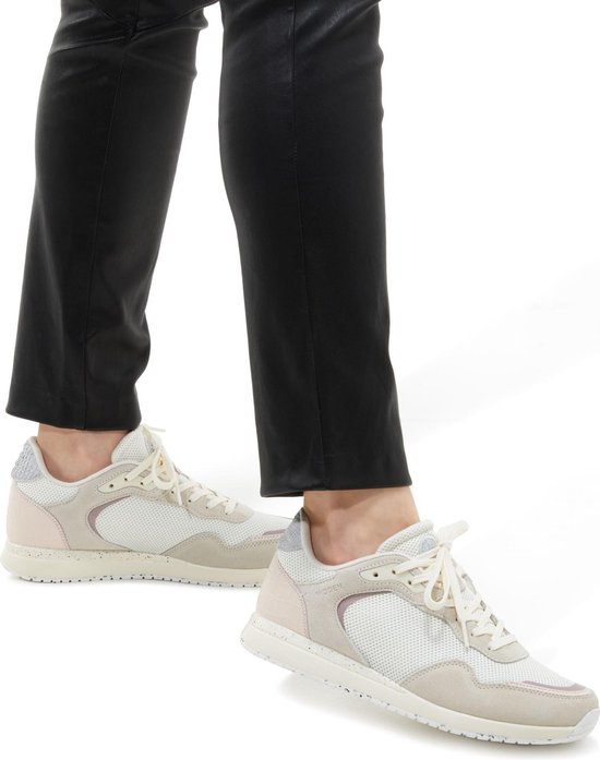 Woden Sneakers Dames - Lage sneakers / Damesschoenen - Suède - Elvira -  Gebroken... | bol