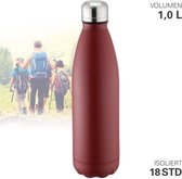 Weis Thermos Fiole isotherme sous vide rouge 1000 ml