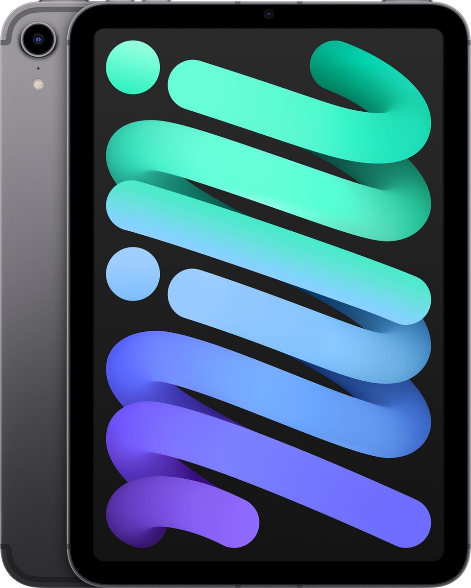iPad mini (2021) - 8.3 inch - WiFi + 5G - 256GB - Spacegrijs