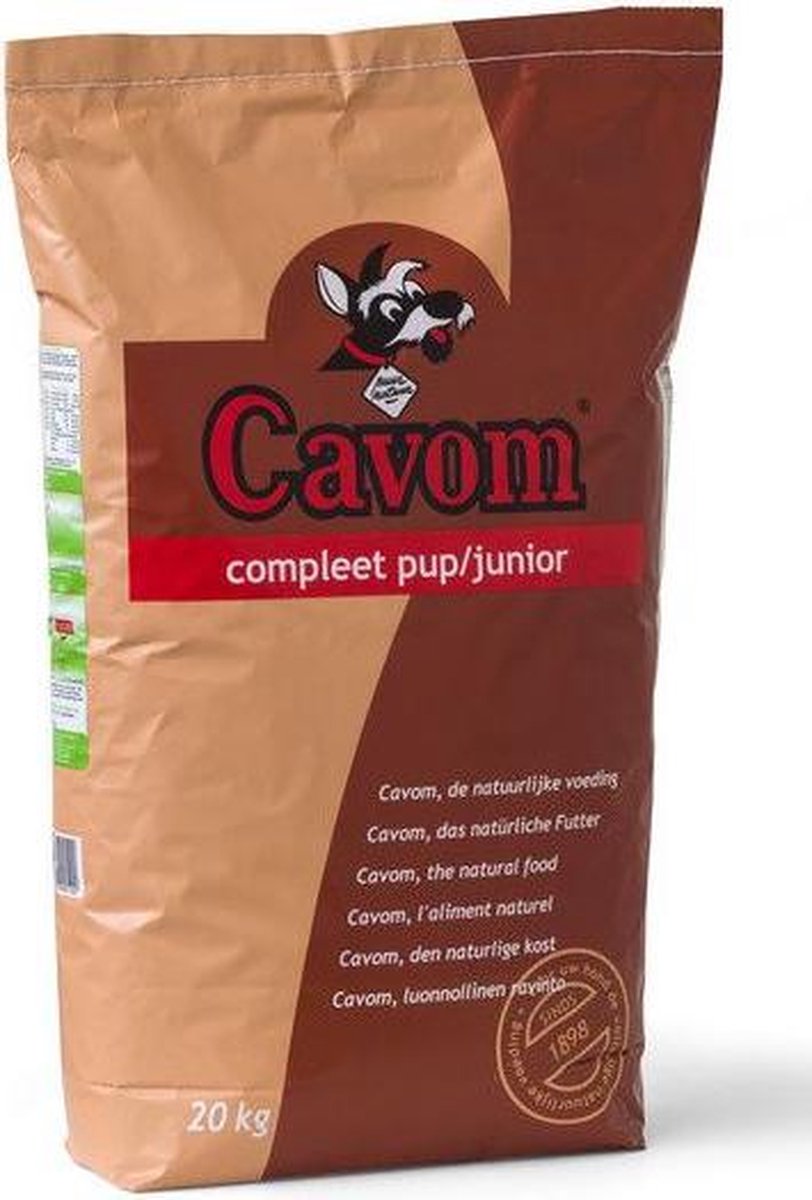 de jouwe Kruiden Besnoeiing Cavom Compleet Pup/Junior - 20 KG | bol.com