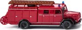 miniatuurbluswagen Magirus LF 16 1:87 rood
