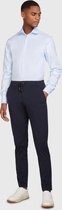 PEERS-Amsterdam - overhemd heren lange mouwen - katoen stretch - slim fit - zeer makkelijk strijkbaar - maat 37 - S