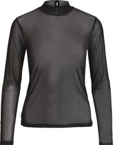 VILA VIGORGEOUS FUNNELNECK L/S TOP/SU/R Dames T-Shirt  - Maat M