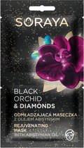 Zwarte Orchidee & Diamanten Verjongend Masker met Abessijnse Olie 2x5ml