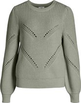 Object Collectors Item OBJLANA L/S KNIT PULLOVER NOOS Dames Trui - Maat M