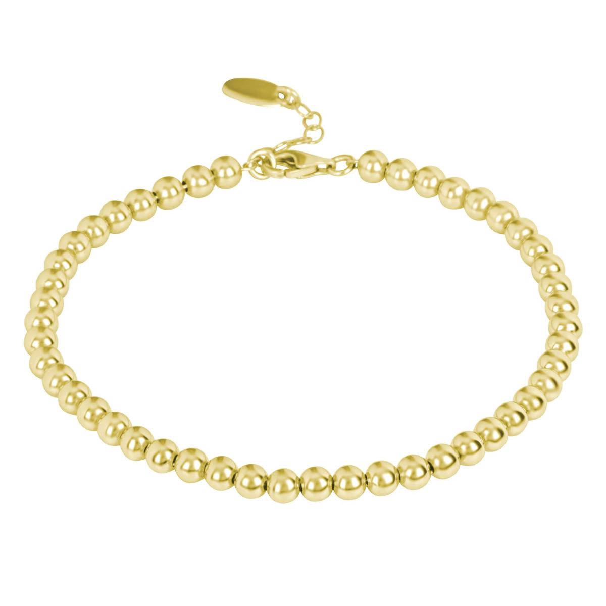 Di Lusso - Armband Arles - Zilver 925 - Gouden plating - Dames - 21 cm