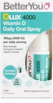 BetterYou DLux 4000 Vitamin D Daily Oral Spray 15ml