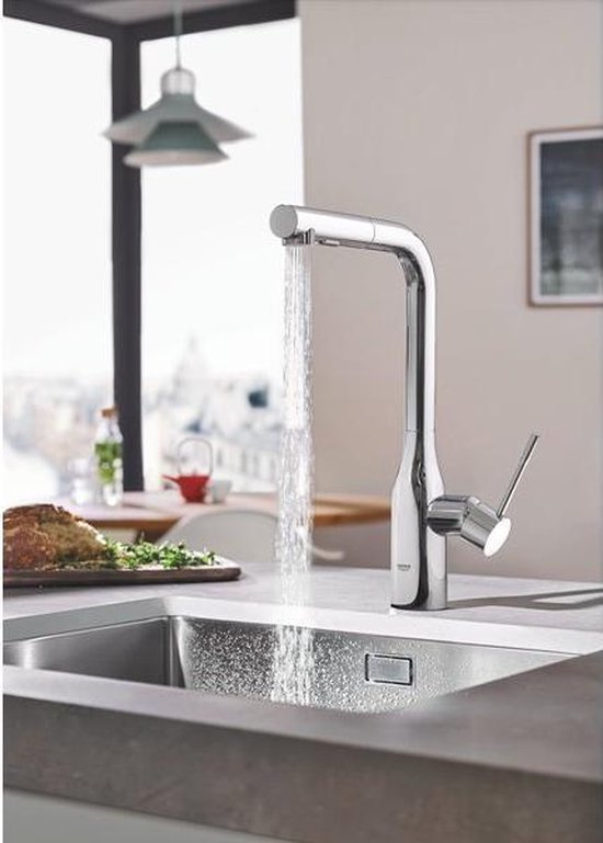 Grohe Minta Robinetterie de cuisine avec douchette Dual extractible chrome  - 30274000