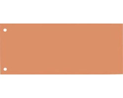 Omslag van Scheidingsstrook oxford 240x105mm 190gr oranje