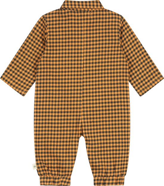 Smitten Organic - Body Vichy Bretelles - Marron Soudan - Taille (86)