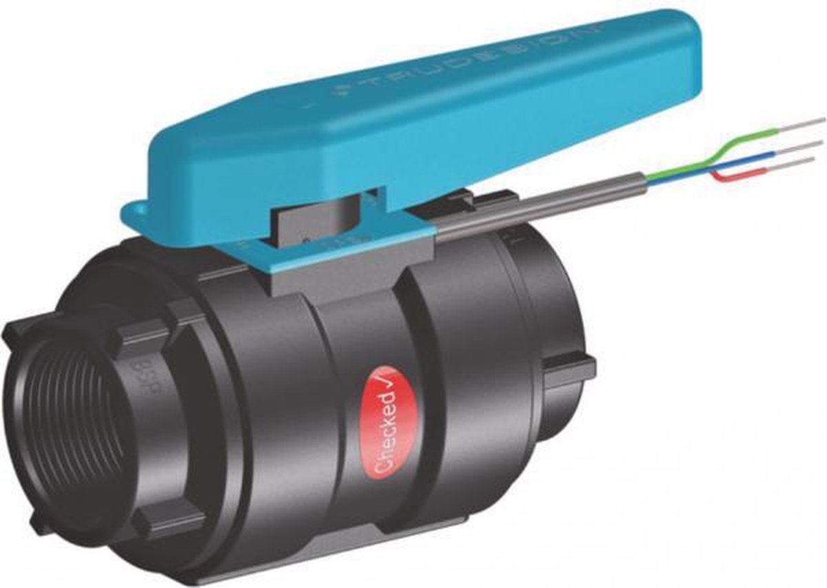 Trudesign 1" Kogelafsluiter met Sensor