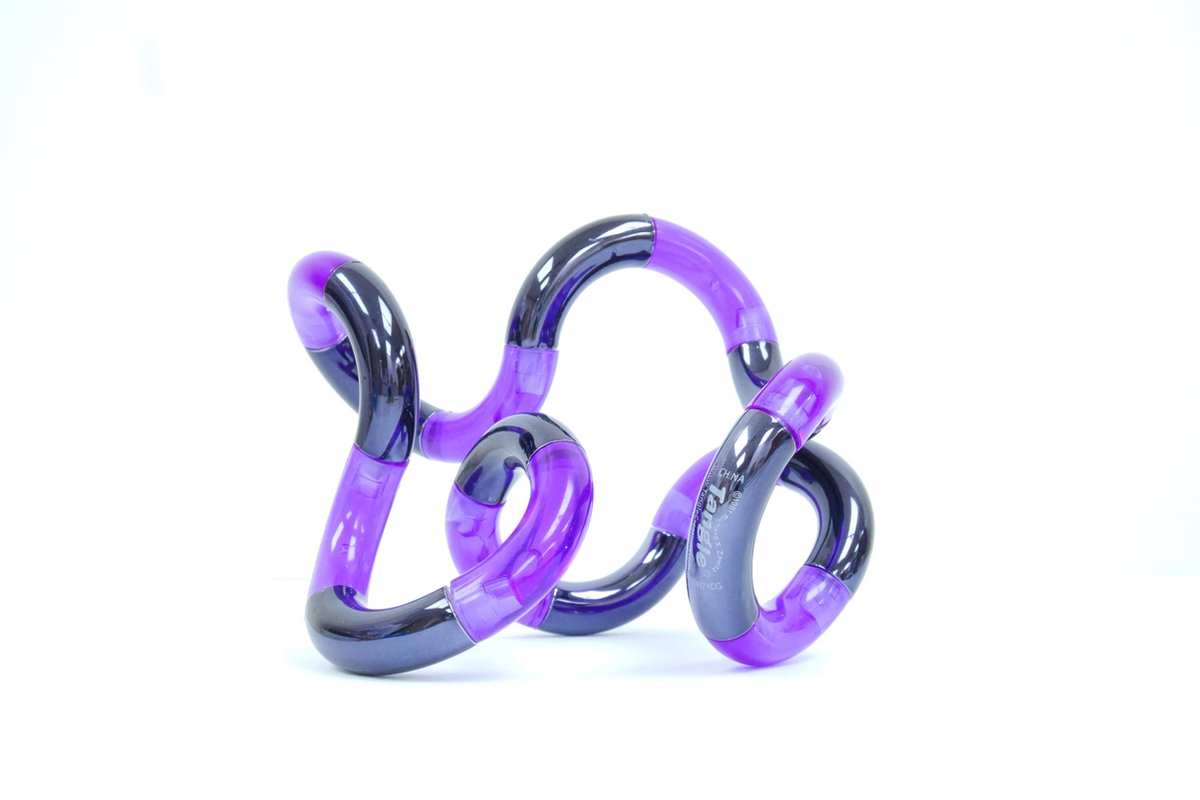 Palm Tangle Metallic - Paars - The Original Fidget