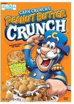 Captain Crunch Peanut butter Crunch - 355 gram