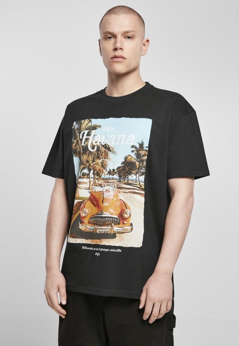 Mister Tee Havana Vibe Oversize Heren T-shirt M Zwart