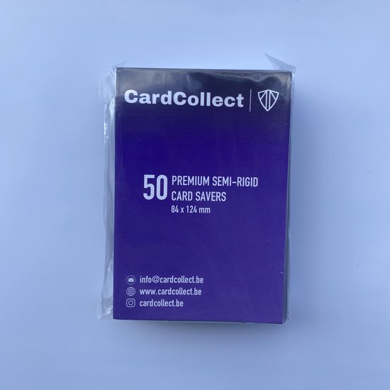 Porte-cartes semi-rigides CardCollect - Paquet de 50 - Économiseurs de  cartes 