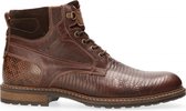 Australian Footwear - Rick Gekleed Bruin - Dark Brown Combi - 46