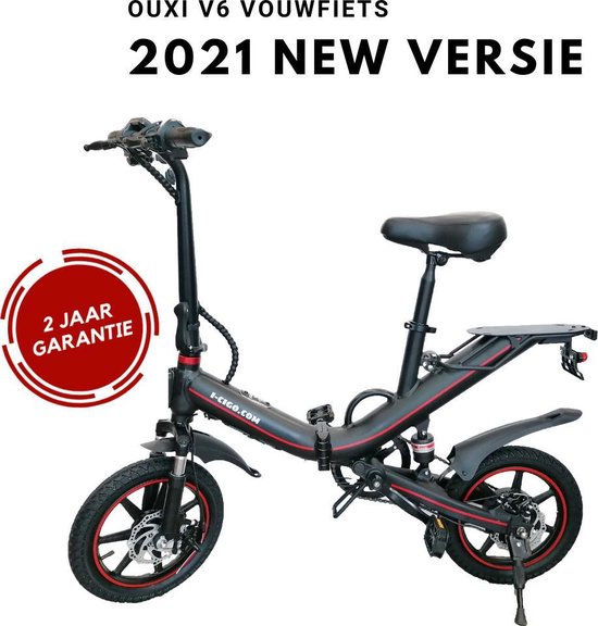 I-CIGO - Original-OUXI-V5 -16 pouces pneus -E-Bike - Vélo électrique - Vélo...  | bol.com