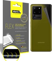 dipos I 3x Beschermfolie 100% compatibel met Samsung Galaxy S20 Ultra 5G Rückseite Folie I 3D Full Cover screen-protector