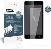 dipos I 2x Pantserfolie helder compatibel met VKWORLD T5 Beschermfolie 9H screen-protector